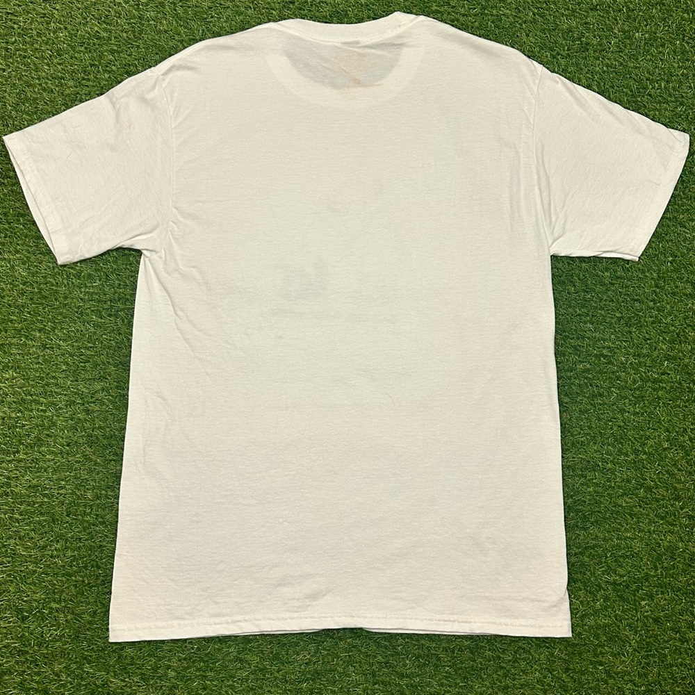 Bag Boy Worldwide Graphic Tee White Size M โ Global Streetwear Rebel Vibes - Picture 2 of 5